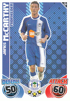James McCarthy Wigan Athletic 2010/11 Topps Match Attax #336